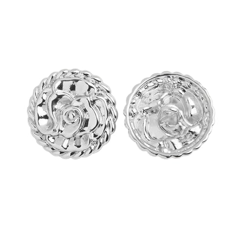 Metallknöpfe, 15 mm bis 23 mm, 6 Stück, 15 mm, 6 Stück Metallknöpfe, 15 mm bis 23 mm, 6 Stück, 15 mm, 6 Stück von Bfjpofi