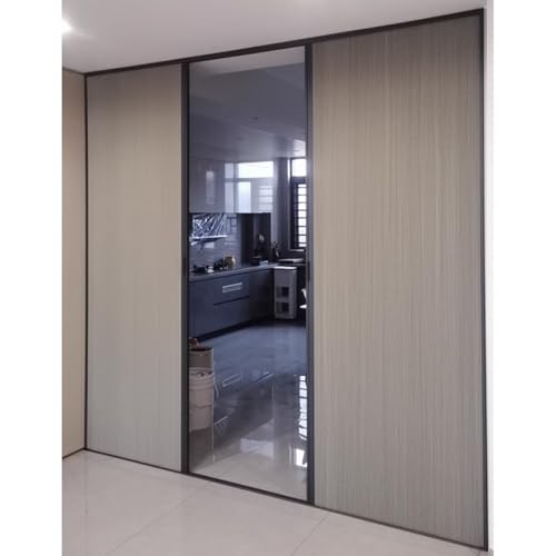 falttür Verdunkelungs-Falttüren mit Aluminiumrahmen und Zellgewebe, 80–84 Zoll hohe Falttür for Schlafzimmer, Küche und Bad, Falttür mit Magnetverschluss(H 213cm/84inch,W 86cm/34inch) von Bflcttbd