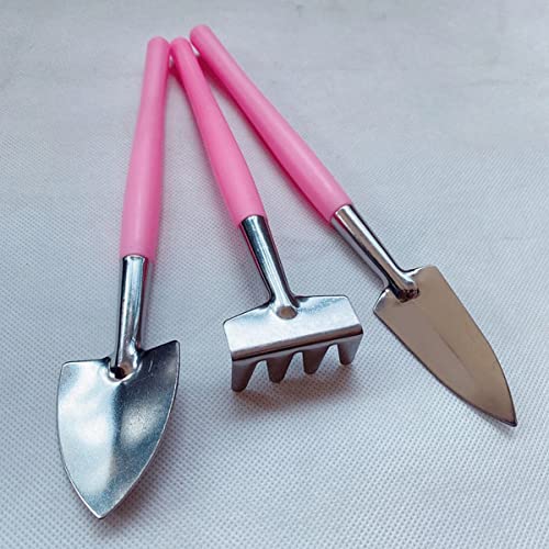 BgnEhRfL Gartengeräte, Mini-Gartenwerkzeug-Set, Umpflanzwerkzeuge, Miniatur-Handwerkzeug-Set for Sukkulenten(Blue) von BgnEhRfL