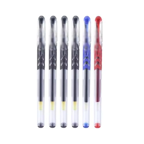 BgnEhRfL Gelschreiber, 0,5 mm, gerader Gel-Tintenstift mit flüssiger Tinte, einzigartiger Kugelschreiber mit Stiftkappe(6-a) von BgnEhRfL