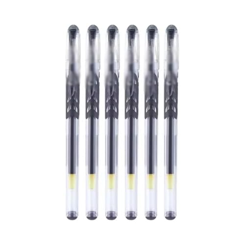 BgnEhRfL Gelschreiber, 0,5 mm, gerader Gel-Tintenstift mit flüssiger Tinte, einzigartiger Kugelschreiber mit Stiftkappe(6-b) von BgnEhRfL