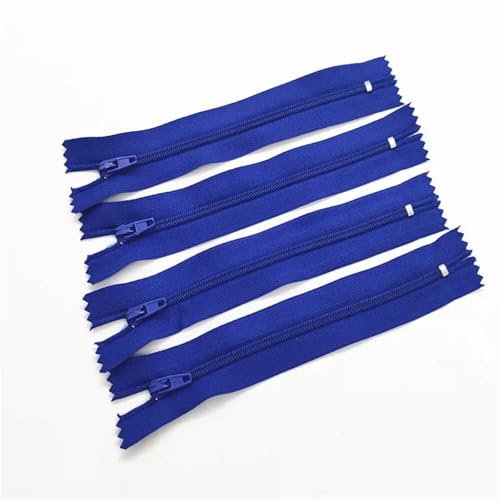 BgnEhRfL Reißverschluss, Reißverschlüsse, Geschlossener Nylon-Spiralreißverschluss, geeignet for Kleidung, Reißverschlüsse for Nähen, 2 for Nähen, Basteln(Dark Blue,50cm) von BgnEhRfL