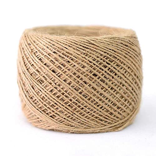 BgnEhRfL Seil, Schnur, Natürliches Juteseil, 50 m Gartenschnur, Hanfseil, Juteschnur, Juteschnur for Marine, Heimwerkerprojekte, Kunsthandwerk, Gewerbe, 50 m_14 mm(10mm) von BgnEhRfL