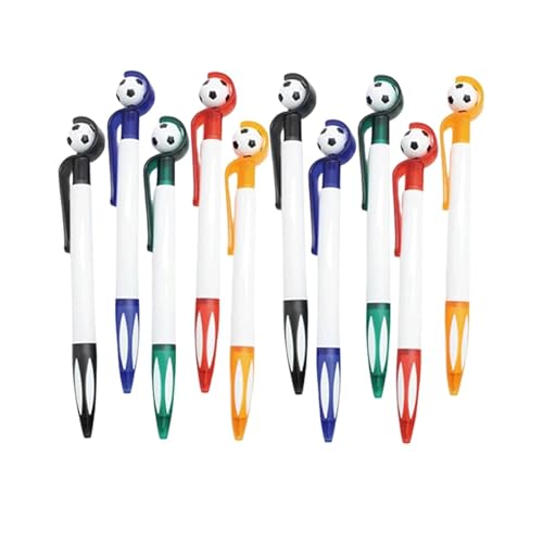 BgnEhRfL Stifte, Gelstifte, Gelschreiber Fußball-Kugelschreiber Kreatives Design Tintenroller Kunststoff-Gelschreiber von BgnEhRfL