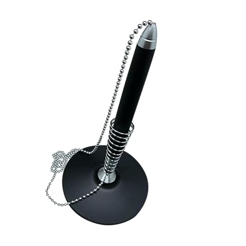 BgnEhRfL Stifte, Gelstifte, Gelschreiber Kugelschreiber Kreative Tintenroller Thekenschreiber Büro-Schreibtischstift aus Metall Bank Schnelltrocknende Tinte(Black) von BgnEhRfL