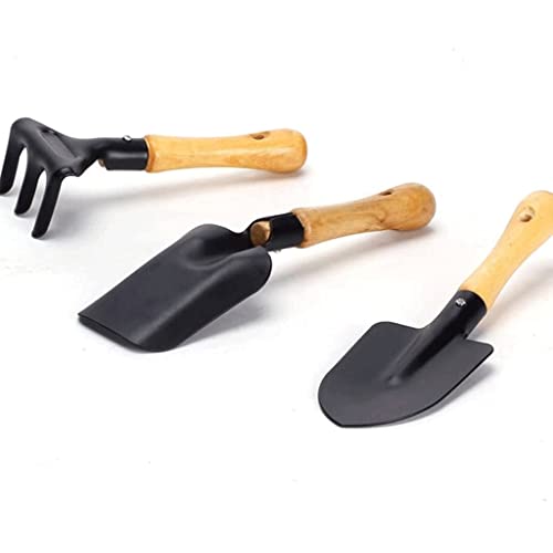 Gartengeräte, Gartenwerkzeug-Kollektion, Gartenwerkzeug-Set (Handkelle, Handpflanzer, Handgrubber) von BgnEhRfL