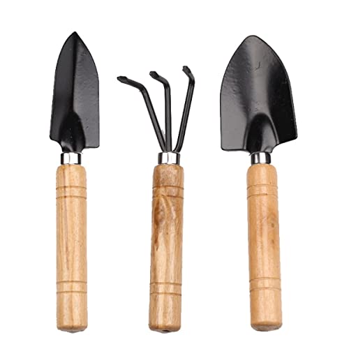 Gartengeräte, Gartenwerkzeug-Set, Mini-Schaufel mit Holzgriff, Kelle, Gartengeräte for Blumen, Sukkulenten, Umpflanzen Gartengeräte, Gartenwerkzeug-Set, Mini-Schaufel mit Holzgriff, Kelle, Gartengeräte for Blumen, Sukkulenten, Umpflanzen von BgnEhRfL