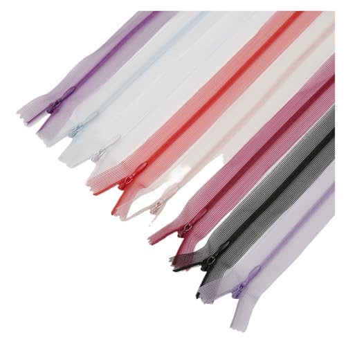 Reißverschluss, Reißverschlüsse, Klebeband for Schließen von Hochzeitskleidern, DIY-Kissen, Bettwäsche, Nähen von Textilien, Kleidung, Schließen von transparentem Reißverschluss for Nähen, Basteln(Mix Reißverschluss, Reißverschlüsse, Klebeband for Schließen von Hochzeitskleidern, DIY-Kissen, Bettwäsche, Nähen von Textilien, Kleidung, Schließen von transparentem Reißverschluss for Nähen, Basteln(Mix von BgnEhRfL
