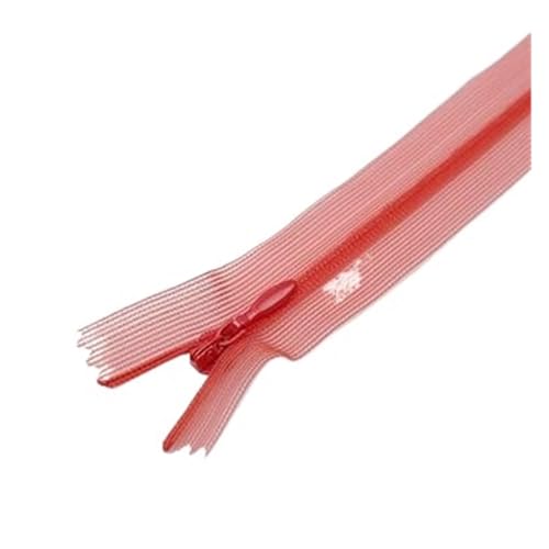 Reißverschluss, Reißverschlüsse, Klebeband for Schließen von Hochzeitskleidern, DIY-Kissen, Bettwäsche, Nähen von Textilien, Kleidung, Schließen von transparentem Reißverschluss for Nähen, Basteln(Red Reißverschluss, Reißverschlüsse, Klebeband for Schließen von Hochzeitskleidern, DIY-Kissen, Bettwäsche, Nähen von Textilien, Kleidung, Schließen von transparentem Reißverschluss for Nähen, Basteln(Red von BgnEhRfL