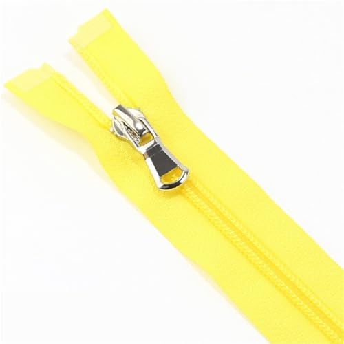 Reißverschluss, Reißverschlüsse, Nylon-Reißverschluss mit offenem Ende, 5#, for Bekleidung, Oberbekleidung, Schneiderei, Nähen, Basteln, Nylon-Reißverschlüsse, Zubehör for Nähen, Basteln(Yellow,70CM) Reißverschluss, Reißverschlüsse, Nylon-Reißverschluss mit offenem Ende, 5#, for Bekleidung, Oberbekleidung, Schneiderei, Nähen, Basteln, Nylon-Reißverschlüsse, Zubehör for Nähen, Basteln(Yellow,70CM) von BgnEhRfL