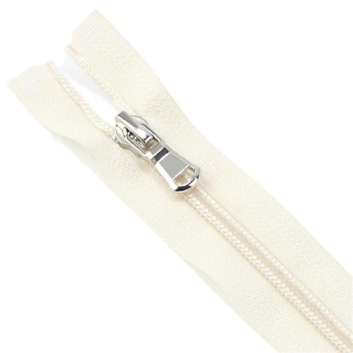 Reißverschluss, Reißverschlüsse, Nylon-Reißverschluss mit offenem Ende, 5#, for Bekleidung, Oberbekleidung, Schneiderei, Nähen, Basteln, Nylon-Reißverschlüsse, Zubehör for Nähen, Basteln(Rice white,60 Reißverschluss, Reißverschlüsse, Nylon-Reißverschluss mit offenem Ende, 5#, for Bekleidung, Oberbekleidung, Schneiderei, Nähen, Basteln, Nylon-Reißverschlüsse, Zubehör for Nähen, Basteln(Rice white,60 von BgnEhRfL