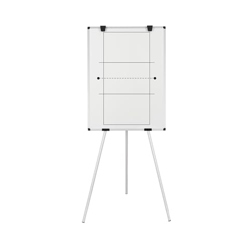 Bi-Office Kyoto Staffelei mit magnetischem Volleyball bedrucktem Whiteboard - 900x600mm - Lackierte Stahloberfläche mit Aluminiumrahmen Bi-Office Kyoto Staffelei mit magnetischem Volleyball bedrucktem Whiteboard - 900x600mm - Lackierte Stahloberfläche mit Aluminiumrahmen von Bi-Office
