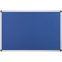Bi-Office Pinnwand MAYA 120,0 x 90,0 cm Textil blau von Bi-Office