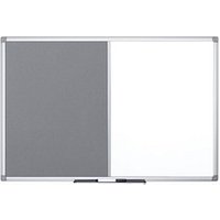 Bi-Office Whiteboard-Pinnwand MAYA KOMBI 60,0 x 45,0 cm Textil grau Bi-Office Whiteboard-Pinnwand MAYA KOMBI 60,0 x 45,0 cm Textil grau von Bi-Office