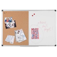 Bi-Office Whiteboard-Pinnwand MAYA KOMBI 90,0 x 60,0 cm Kork braun von Bi-Office