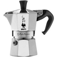 BIALETTI Moka Express 2 Espressokocher silber, 2 Tassen von Bialetti