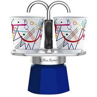 BIALETTI Mini Express Espressokocher blau, 2 Tassen BIALETTI Mini Express Espressokocher blau, 2 Tassen von Bialetti