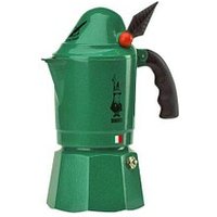 BIALETTI Moka Alpina 3 Espressokocher grün, 3 Tassen von Bialetti