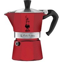 BIALETTI Moka Express 3 Espressokocher rot, 3 Tassen von Bialetti