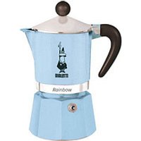 BIALETTI Rainbow Espressokocher blau, 1 Tasse von Bialetti