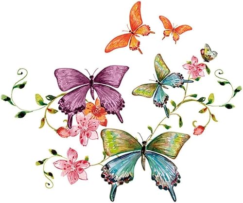 Bianriche Blumen-Eisen-Patches Wärmeübertragungs-Patches Applikationen Aufkleber Bügelflicken für Handwerk DIY Tuch Kappe Zubehör von Bianriche