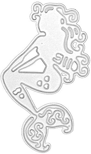 Bianriche Metall Stanzformen Meerjungfrau Muster Schablonen Vorlage Formen für Kartenherstellung Scrapbooking Prägen Album DIY Handwerk Dekorativ Bianriche Metall Stanzformen Meerjungfrau Muster Schablonen Vorlage Formen für Kartenherstellung Scrapbooking Prägen Album DIY Handwerk Dekorativ von Bianriche