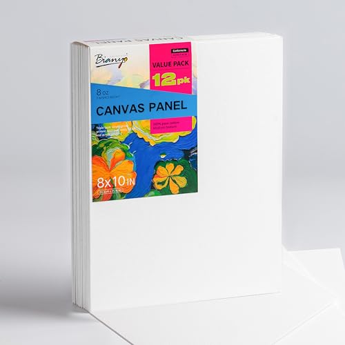 Bianyo 20,3 x 25,4 cm Leinwandpaneele zum Malen, 100 % Baumwolle, dreifach grundiert und säurefrei, Kunsttafeln für Acryl- und Ölfarben, perfekt für Künstler, Kinder und Anfänger Bianyo 20,3 x 25,4 cm Leinwandpaneele zum Malen, 100 % Baumwolle, dreifach grundiert und säurefrei, Kunsttafeln für Acryl- und Ölfarben, perfekt für Künstler, Kinder und Anfänger von Bianyo