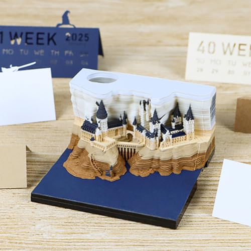 BibHoly 3D-Kalender 2025,3D-Notizblock,3D Kunst Kalender,Pad Papier Kunst Sakura Baum,3D Kalender Abreißen 2025 BibHoly 3D-Kalender 2025,3D-Notizblock,3D Kunst Kalender,Pad Papier Kunst Sakura Baum,3D Kalender Abreißen 2025 von BibHoly