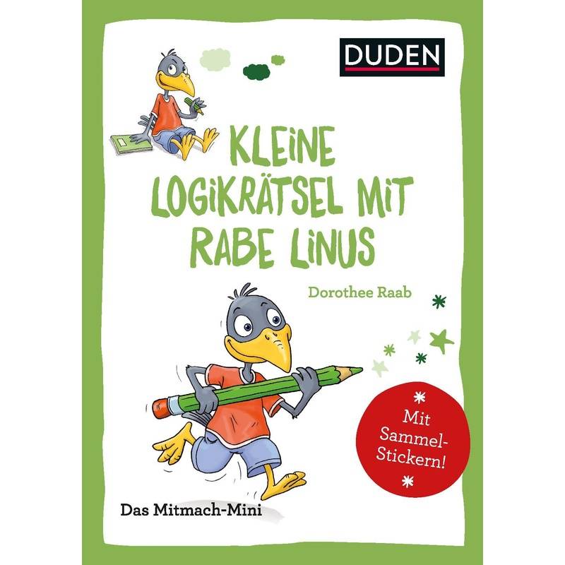 Kleine Logikrätsel Mit Rabe Linus - Dorothee Raab, Kartoniert (TB) von Bibliographisches Institut, Berlin
