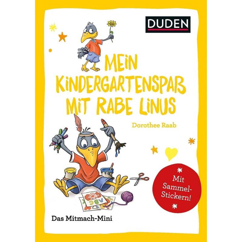 Mein Kindergartenspaß Mit Rabe Linus - Dorothee Raab, Kartoniert (TB) von Bibliographisches Institut, Berlin