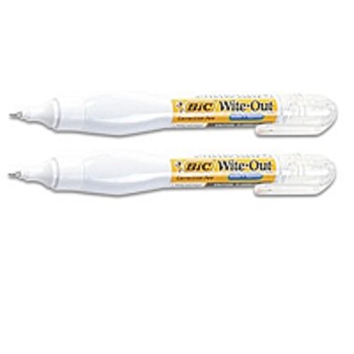 BIC Wite-Out Shake - N Squeeze Correction Pen, weiß - 2 Pack von Bic Corporation