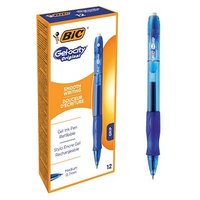BIC Gel-ocity Gelschreiber blau/transparent 0,3 mm, Schreibfarbe: blau, 12 St. BIC Gel-ocity Gelschreiber blau/transparent 0,3 mm, Schreibfarbe: blau, 12 St. von Bic