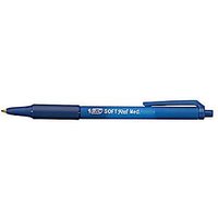 12 BIC Kugelschreiber SOFT Feel blau Schreibfarbe blau von Bic