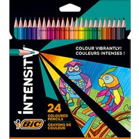 BIC INTENSITY Buntstifte farbsortiert, 24 St. von Bic