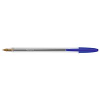 BIC Kugelschreiber Cristal transparent Schreibfarbe blau, 50 St. von Bic