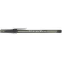 BIC Kugelschreiber Round Stic Simply schwarz/transparent, Schreibfarbe: schwarz, 60 St. BIC Kugelschreiber Round Stic Simply schwarz/transparent, Schreibfarbe: schwarz, 60 St. von Bic