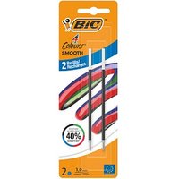 BIC 4 Colours Smooth Kugelschreibermine M blau, 2 St. BIC 4 Colours Smooth Kugelschreibermine M blau, 2 St. von Bic