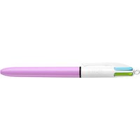 BIC 4-Farben-Kugelschreiber 4-Colours Fun lila, Schreibfarbe: türkisblau, pink, hellgrün, lila, 1 St. BIC 4-Farben-Kugelschreiber 4-Colours Fun lila, Schreibfarbe: türkisblau, pink, hellgrün, lila, 1 St. von Bic