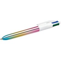 BIC 4-Farben-Kugelschreiber GRADIENT mehrfarbig Schreibfarbe farbsortiert, 1 St. von Bic