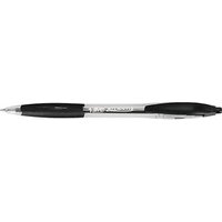 BIC Kugelschreiber ATLANTIS Classic schwarz Schreibfarbe schwarz von Bic
