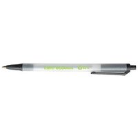 BIC Kugelschreiber ECOlutions® Clic Stic™ transparent Schreibfarbe schwarz, 1 St. von Bic