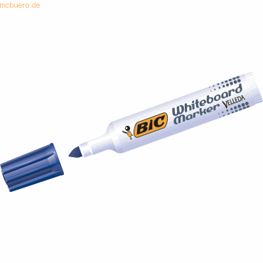 Bic Whiteboardmarker Velleda Rundspitze 1,9mm blau von Bic