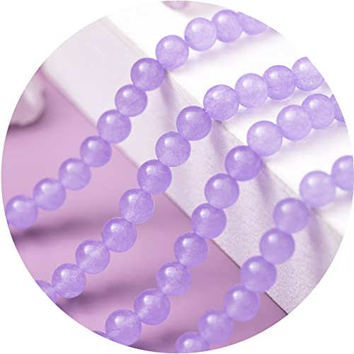 Bidyingvic 100 Stück 8 mm Naturstein Lavendel Amethyst Kristallperlen für Schmuckherstellung DIY Armband Bidyingvic 100 Stück 8 mm Naturstein Lavendel Amethyst Kristallperlen für Schmuckherstellung DIY Armband von Bidyingvic