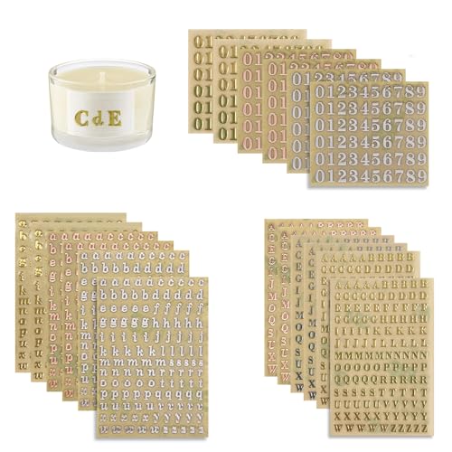 Bieiyhe 18pcs Selbstklebende Buchstaben Aufkleber Gold Silber Klebebuchstaben Wachsbuchstaben für Kerzen Buchstaben Sticker zum Aufkleben Wachszahlen Aufkleber Kerzen Sticker Letter Alphabet Nummern Bieiyhe 18pcs Selbstklebende Buchstaben Aufkleber Gold Silber Klebebuchstaben Wachsbuchstaben für Kerzen Buchstaben Sticker zum Aufkleben Wachszahlen Aufkleber Kerzen Sticker Letter Alphabet Nummern von Bieiyhe