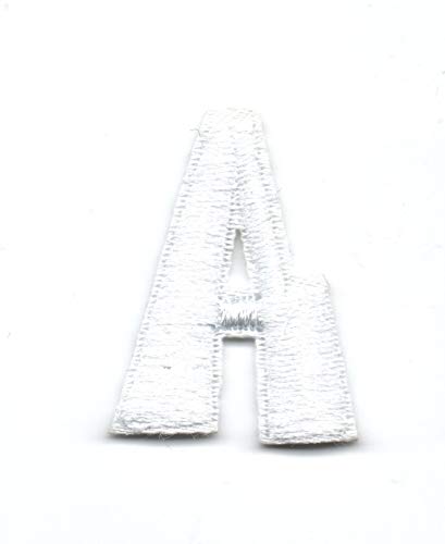 A – Graffiti Buchstabe Weiß; Aufnäher mit Bügel-Klebe-Fläche zum fixieren A – Graffiti Buchstabe Weiß; Aufnäher mit Bügel-Klebe-Fläche zum fixieren von Bienpatch