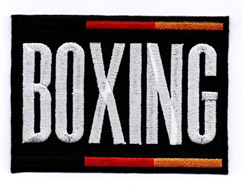 Boxing Germany - Aufnäher Bügelbild Stickbild Iron on Patch von Bienpatch