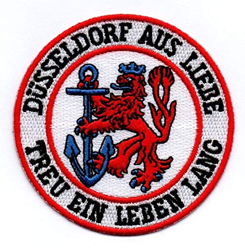 Düsseldorf - Aufnäher Bügelbild Stickbild Iron on Patch Düsseldorf - Aufnäher Bügelbild Stickbild Iron on Patch von Bienpatch