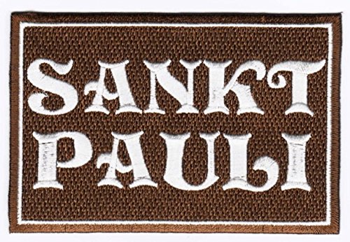 Sankt Pauli Aufnäher Bügelbild Abzeichen Patch von Bienpatch