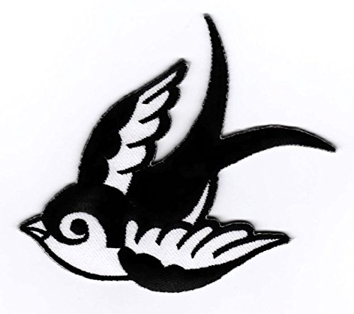 Vogel Vögelchen Aufnäher/Bügelbild/Iron on Patch von Bienpatch