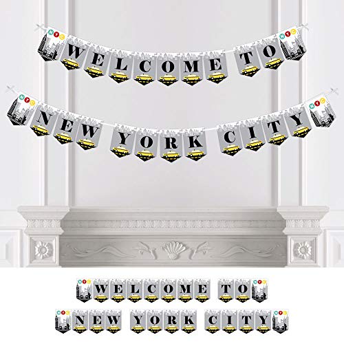 Big Dot of Happiness NYC Cityscape – New York City Party Wimpelkette – Partydekoration – Welcome to New York City Big Dot of Happiness NYC Cityscape – New York City Party Wimpelkette – Partydekoration – Welcome to New York City von Big Dot of Happiness